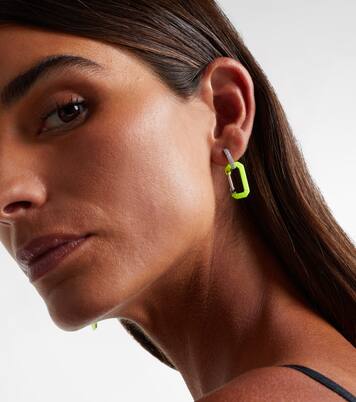 Chiara 18kt white gold and diamond single earring | Eéra