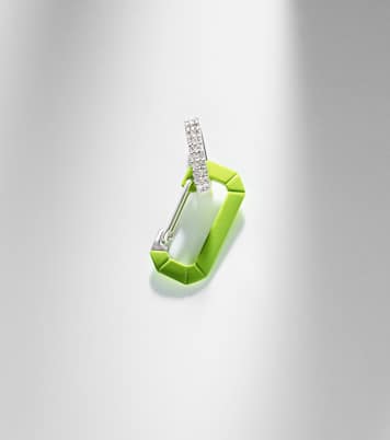 Chiara 18kt white gold and diamond single earring | Eéra