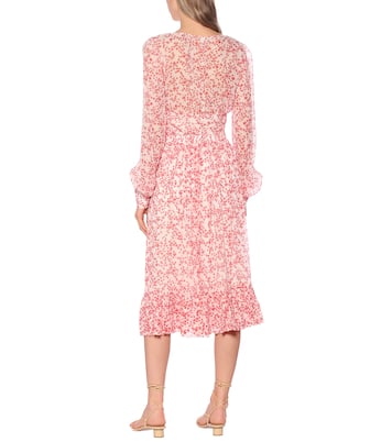 Bedruckter Midirock Selda | Baum und Pferdgarten