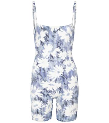 Freya floral jersey playsuit | SIR