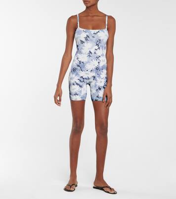 Freya floral jersey playsuit | SIR