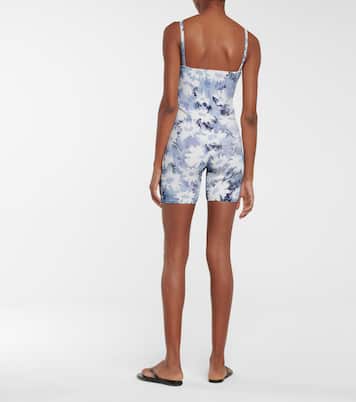 Freya floral jersey playsuit | SIR