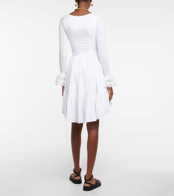 Maise jersey minidress | Caroline Constas