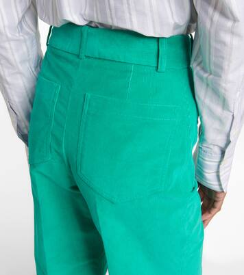 Pantalon ample Alina en velours côtelé de coton | Victoria Beckham