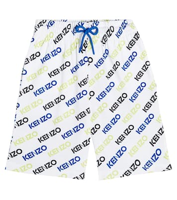 Short en coton à logo | Kenzo Kids