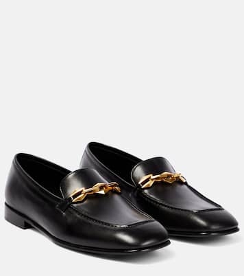 Loafers Diamond Tilda aus Leder | Jimmy Choo