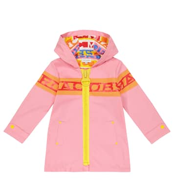 Logo-print raincoat | Marc Jacobs Kids