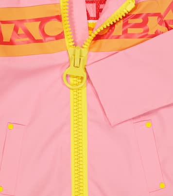 Logo-print raincoat | Marc Jacobs Kids