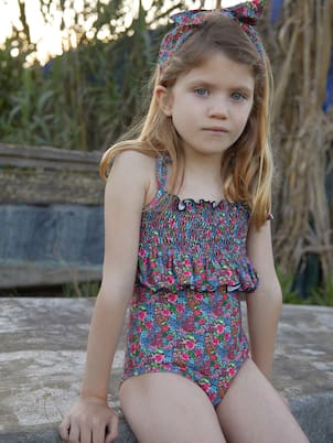 Zante smocked swimsuit | Suncracy