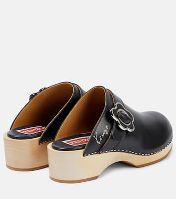 Zuecos de piel con hebilla | Kenzo