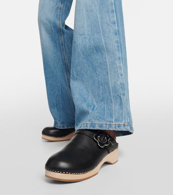 Zuecos de piel con hebilla | Kenzo