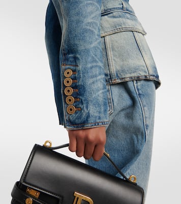 Chaqueta en denim cruzada | Balmain