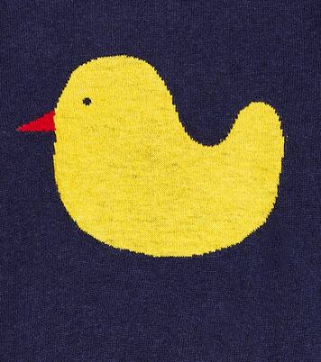 Intarsia wool-blend sweater | Bobo Choses