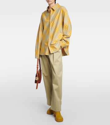 Pantalon droit en coton | Burberry