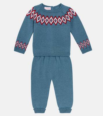 Baby - Pullover, leggings e berretto in lana | La Coqueta