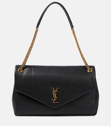 Calypso Large leather shoulder bag | Saint Laurent