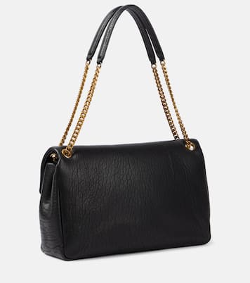 Calypso Large leather shoulder bag | Saint Laurent