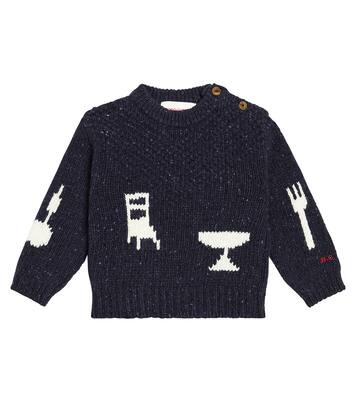 Baby The Feast wool-blend sweater | Bobo Choses