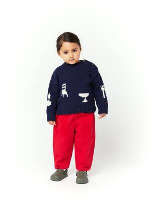 Baby The Feast wool-blend sweater | Bobo Choses