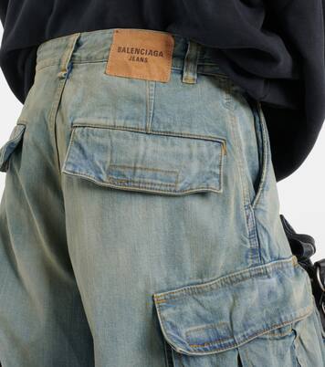 Mid-rise cargo jeans | Balenciaga