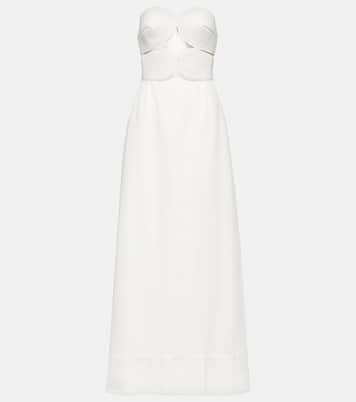 Maxikleid aus Matelassé | Adriana Degreas