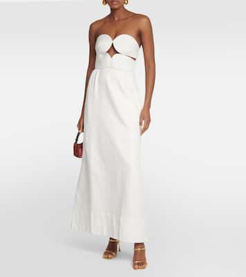 Maxikleid aus Matelassé | Adriana Degreas