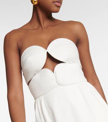 Maxikleid aus Matelassé | Adriana Degreas