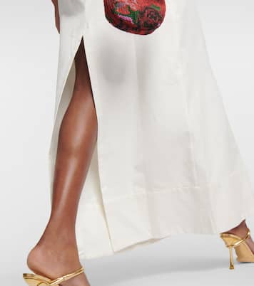 Maxikleid aus Matelassé | Adriana Degreas