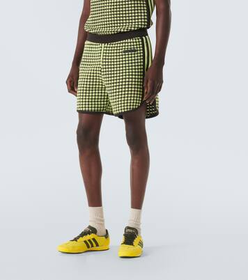 x Wales Bonner waffle-knit shorts | Adidas