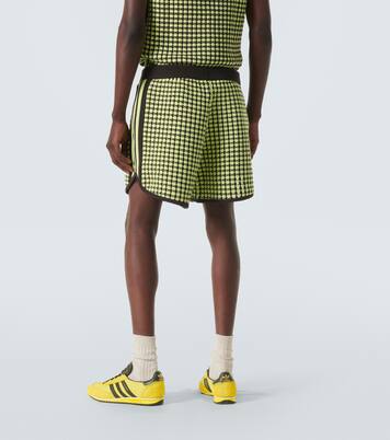 x Wales Bonner waffle-knit shorts | Adidas