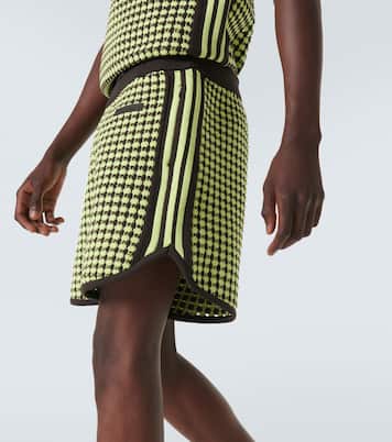 x Wales Bonner waffle-knit shorts | Adidas