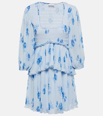 Robe à fleurs | Ganni