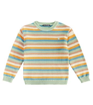 Striped cotton sweater | Acne Studios Kids
