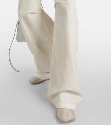 High-Rise Wide-Leg Jeans Dem | Entire Studios