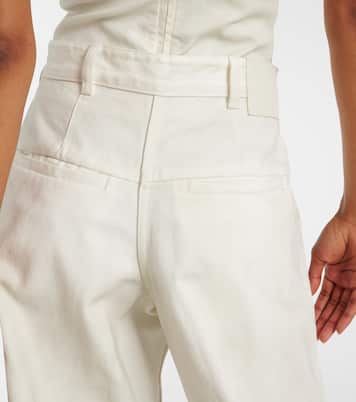 High-Rise Wide-Leg Jeans Dem | Entire Studios