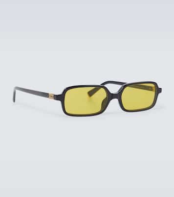 Miu Regard rectangular sunglasses | Miu Miu