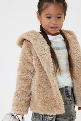 Giacca in shearling sintetico | Monnalisa