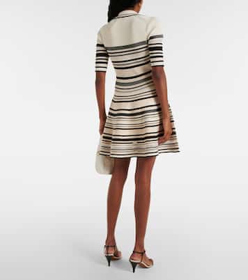 Robe Dessie rayée en maille | Simkhai