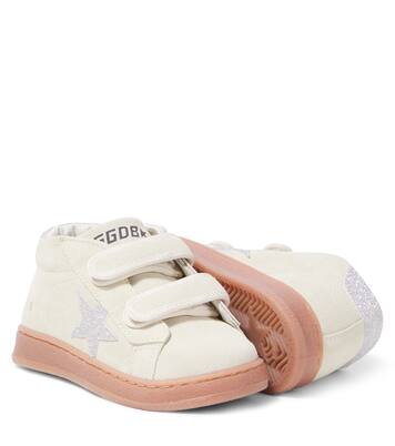 Baby June leather sneakers | Golden Goose Kids