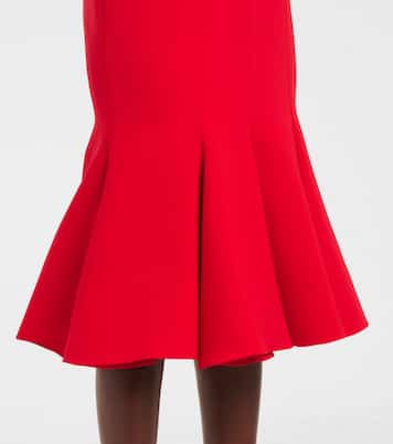 Crêpe midi dress | Carolina Herrera