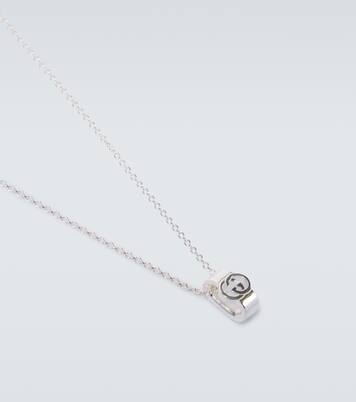 Halskette Interlocking G aus Sterlingsilber | Gucci