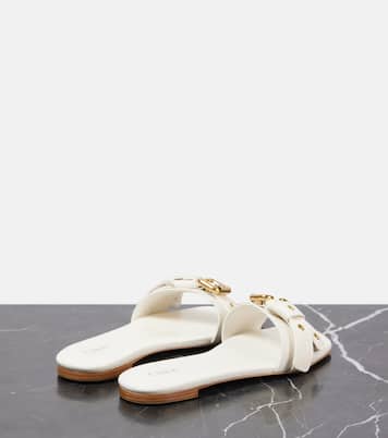 Mae leather slides | Chloé