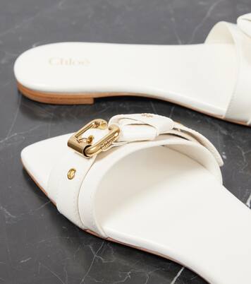 Mae leather slides | Chloé