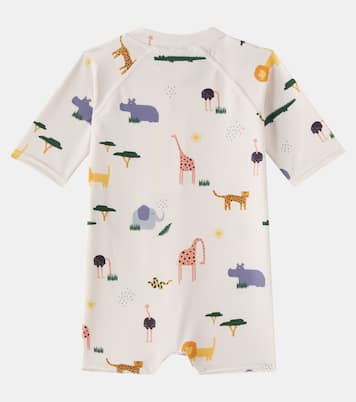 Baby Thor printed rashguard swimsuit | Liewood