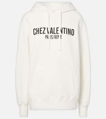Hoodie Chez Valentino aus Baumwoll-Jersey | Valentino