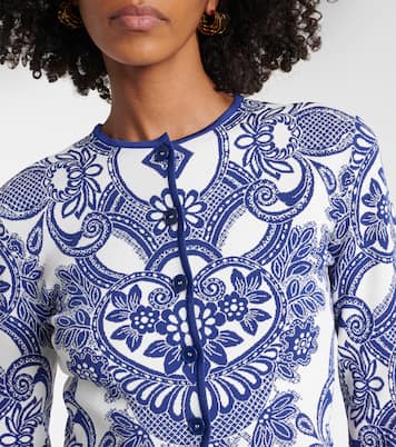 Cropped-Cardigan aus Jacquard | Etro