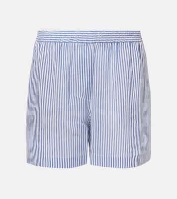 Linen and silk Bermuda short | Brunello Cucinelli