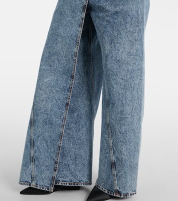 Jeans anchos envolventes | Alaïa