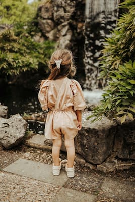 Femmie hemp-blend playsuit | Donsje