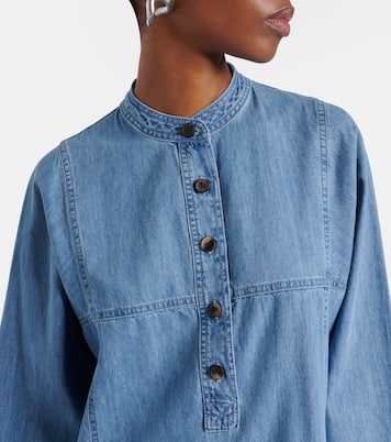 Denim maxi dress | Dries Van Noten